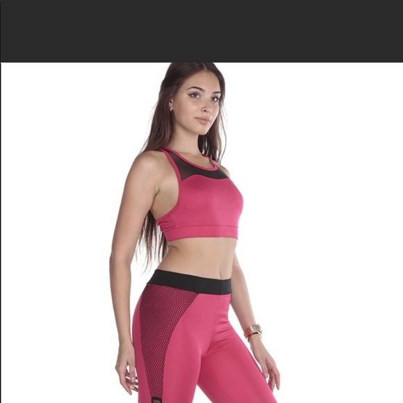 Leggings fushia - Picture 2 of 2